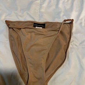 No Boundaries Tan Bikini Bottom